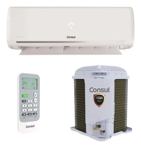 Ar Condicionado Split Consul Triple Inverter 12000 Btus Branco Bivolt