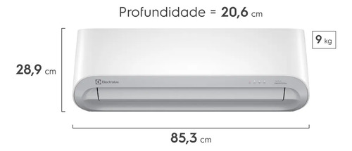 Ar-Condicionado Split Electrolux Inverter 12.000 BTUs Color Adapt Quente/Frio (J12H)