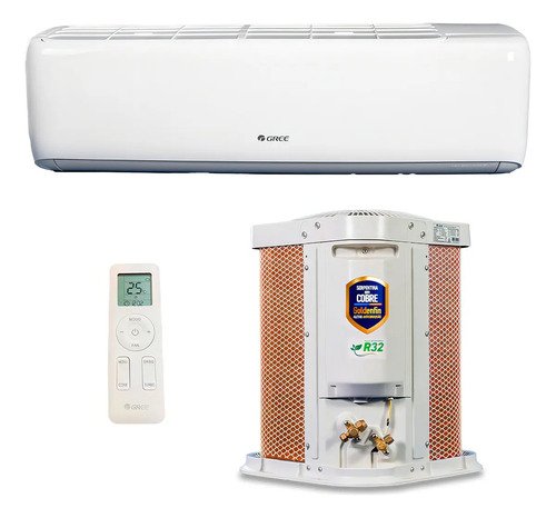 Ar condicionado split gree inverter 12000 btus quente frio b