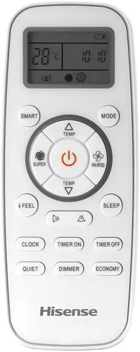 Ar Condicionado Split Hi Wall Inverter Hisense Wi-fi 12000 B Cor Branco