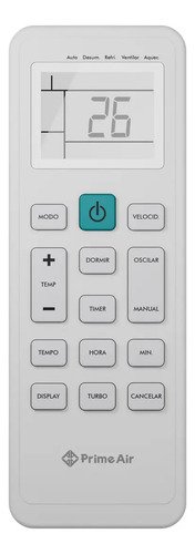Ar-condicionado Split Inverter 12000 Btu/h Prime Air F 12fc Cor Branco