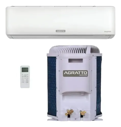 Ar condicionado split inverter 12k agratto zen top fr 220v