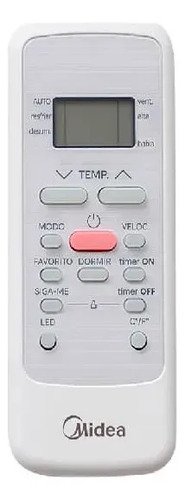 Ar Condicionado Split Inverter 18k Midea Airvolution Lite cor branco