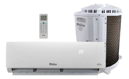 Ar condicionado split inverter philco 12000 btus frio 220v b