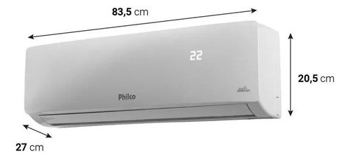 Ar Condicionado Split Inverter Philco 12000 Btus Frio 220v Branco 220v
