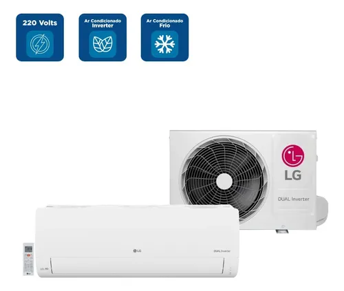 Ar Condicionado Split Lg Ai Dual Inverter Compact 9000 Btu/h