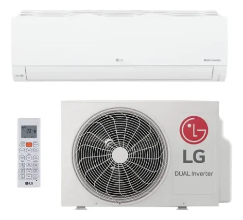 Ar split 9000 btus lg dual inverter compact ia frio 220v