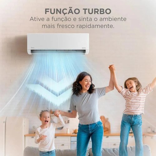 Ar Split Inverter 12000 Midea Airvolution Lite Frio 38TBVCA12M5 42EBVCA12M5