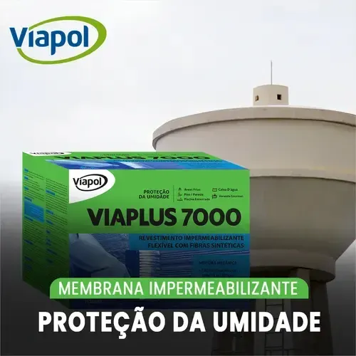 Argamassa Impermeável P/ Revestimento Viaplus 7000 Viapol