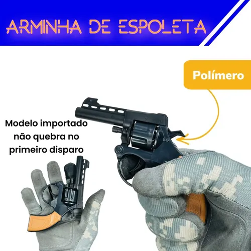 Arma De Espoleta Arminha Brinquedo Revolver De Espoleta Ramb