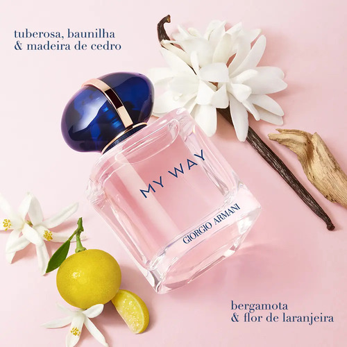 Armani Beauty Perfume Feminino My Way Eau de Parfum, Refilável 90ml