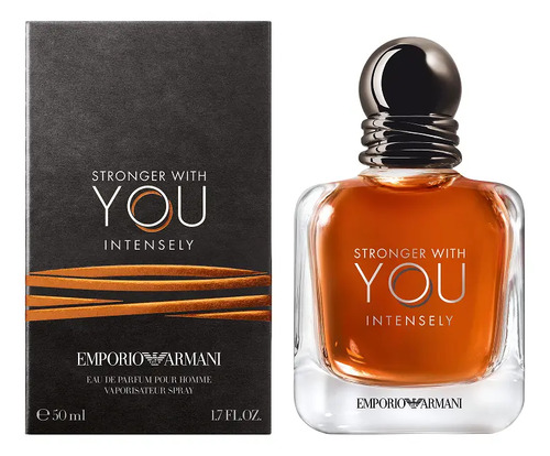 Armani beauty perfume masculino stronger with you intensely