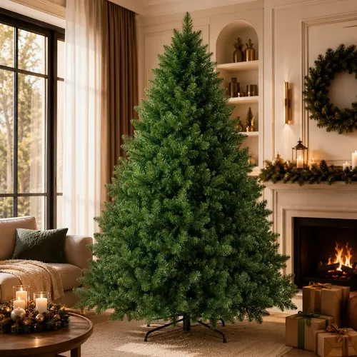 Arvore natal pinheiro luxo 180cm 480 galhos cheia realista