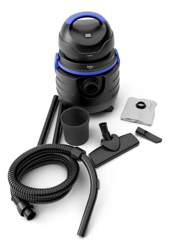 Aspirador De Água E Pó Philco 1500w 20l Pas80 Cor Preto