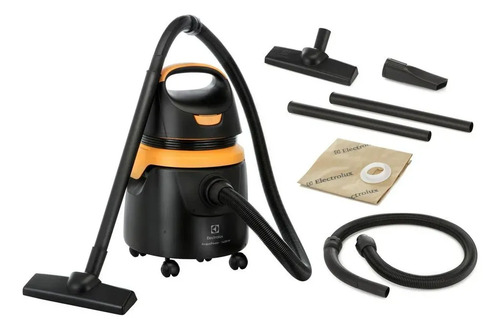 Aspirador de Pó e Água Electrolux 1400W 18 Litros 6,2 raio de ação Compacto Potente Função Sopro protetor térmico AQP20