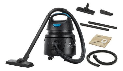Aspirador de Pó e Água Electrolux Compacto Potente 1400W Função Sopro 12L total 5L útil protetor térmico AWD01