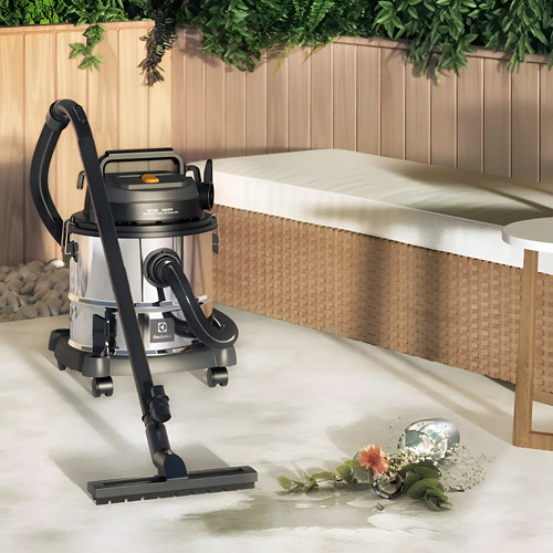 ASPIRADOR DE PÓ E ÁGUA ELECTROLUX EM INOX 127V GT20I