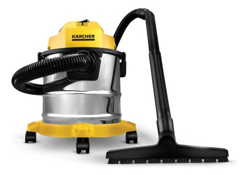 Aspirador de po e agua karcher wdl 1s 1700 w tanque inox 12