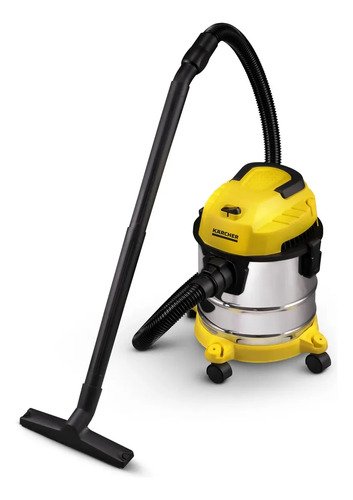 Aspirador de Pó e Água Kärcher WDL 1s 1700 W Tanque Inox 12 litros Com soprador