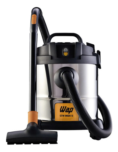 Aspirador de Pó e Água WAP GTW INOX 12 1400W com Bocal de Sopro
