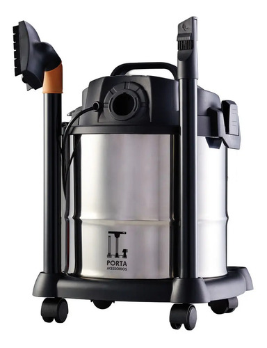 Aspirador de Pó e Água WAP GTW INOX 12 1400W com Bocal de Sopro