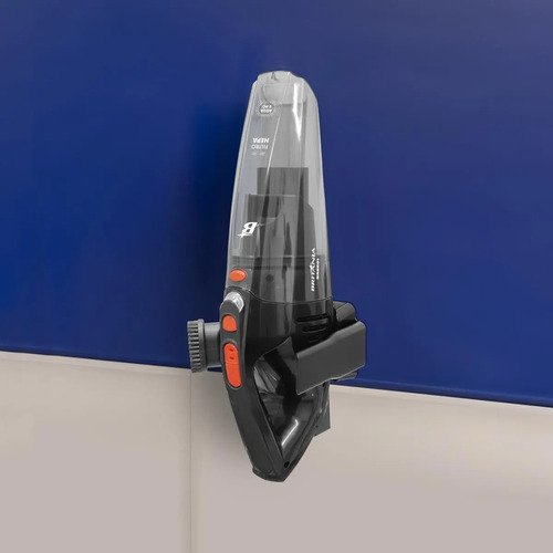 Aspirador De Pó Portátil Bas01 Pó E Água Bivolt 60w Britânia Cinza