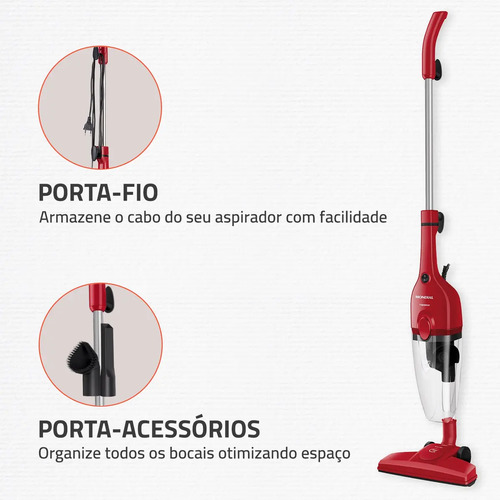 Aspirador de Pó Turbo Cycle, Mondial, 1500W - AP-40-R