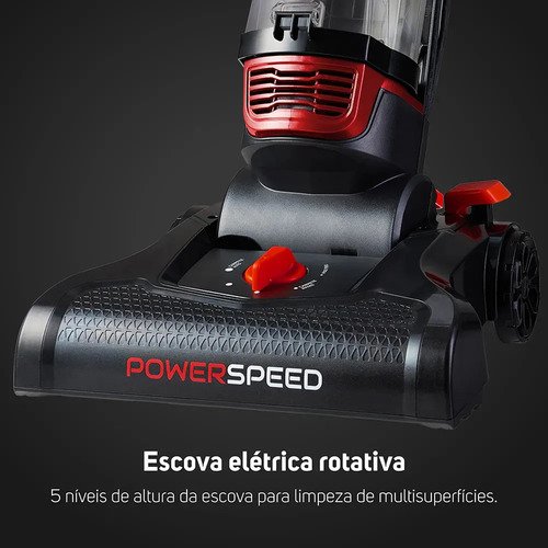 Aspirador de pó vertical 2 em 1 WAP Power Speed 2000W com filtro HEPA 127V