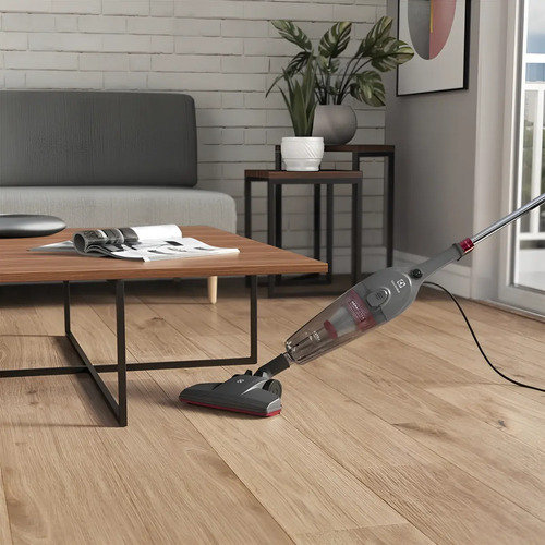Aspirador de Pó Vertical Electrolux 1450W STK15 com Fio Portátil de Mão 2 em 1 e 1,6 Litros de capacidade com Filtro Hepa Cinza-escuro