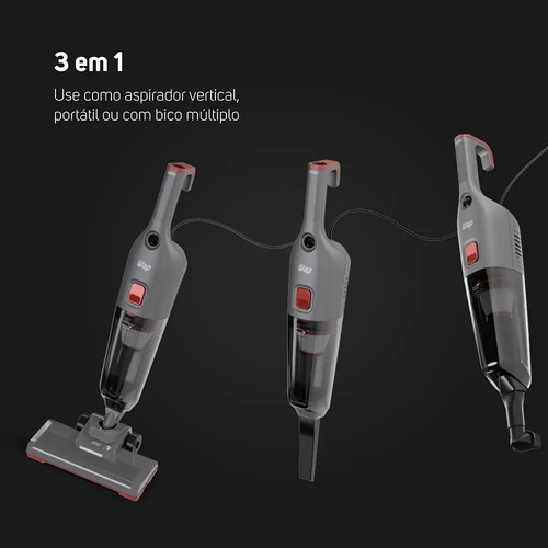 Aspirador De Pó Vertical Wap Power Speed Max 1600w