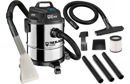 Aspirador Pó Água Inox Turbo 1200w 12 Litros + Bico Extrator