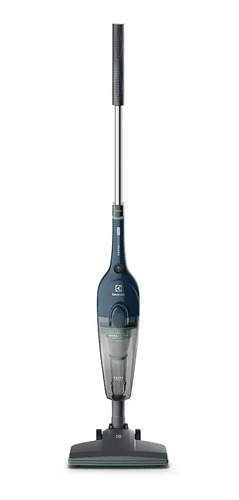 Aspirador pó vertical Electrolux 1450W STK14 cabo 5m portátil de mão 2 em 1 potente capacidade 1,6L filtro HEPA Azul Denim