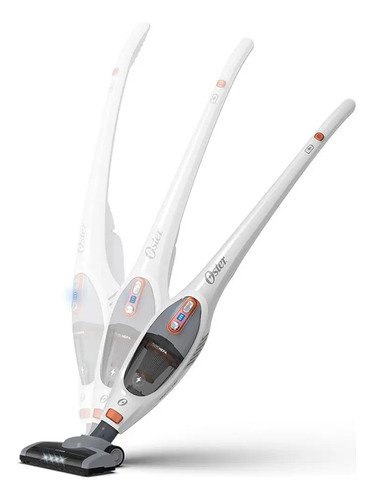 Aspirador Pó Vertical Sem Fio Oster White Duo Clean 2 Em 1 Cor Branco Bateria