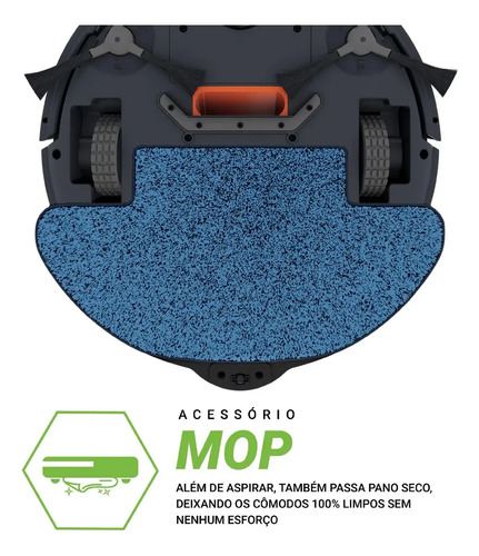 Aspirador Robo Philco Pas29a Bivolt Cinza