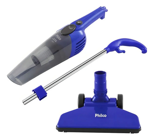 Aspirador Vertical Philco Rapid Turbo PH1100AZ 1L Azul