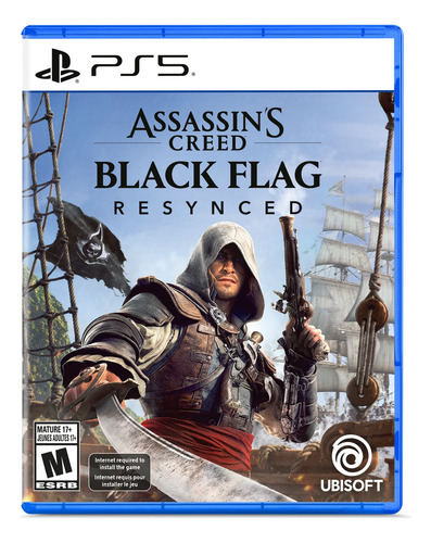 Assassins creed black flag resynced ps5 fisico 4o lote