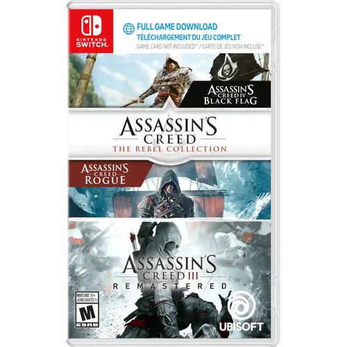 Assassins creed rebel coll ac 3 switch code nintendo