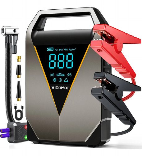 Auxiliar de partida bateria carro compressor ar emergencia