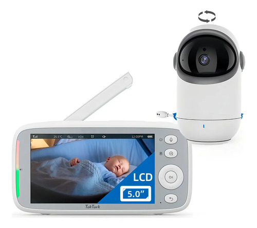Baba eletronica sem fio taktark bm813 com camera voltagem b 1