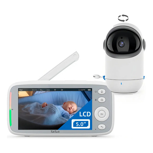 Baba eletronica sem fio taktark bm813 com camera voltagem b 1