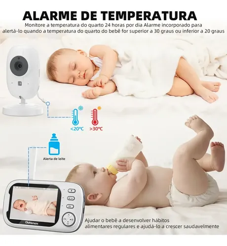 Baba Eletronica Sem Internet 3.5 Monitor Transmissão 300m