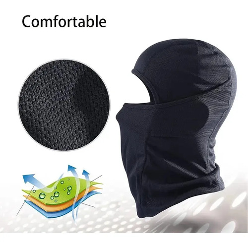 Balaclava Esportiva Respirável De Secagem Rápida Para Ciclismo E Atividades Ao Ar Livre