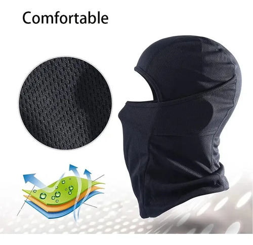 Balaclava Esportiva Respirável De Secagem Rápida Para Ciclismo E Atividades Ao Ar Livre