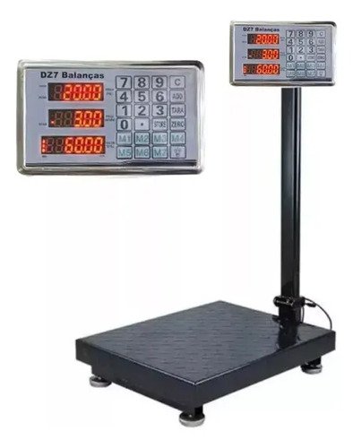 Balanca comercial digital 200kg com display led