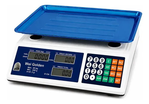 Balanca comercial digital 40kg bivolt profissional