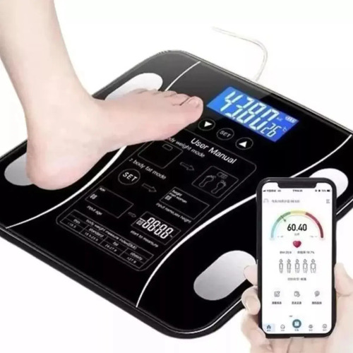 Balanca digital biopedancia bluetooth aparelho capacidade ma