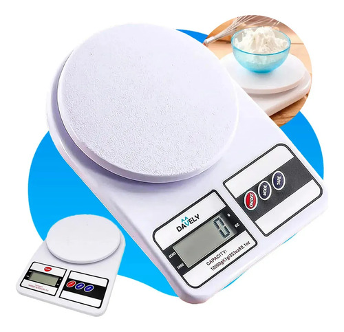 Balanca digital de precisao 10kg davely cook cozinha para us