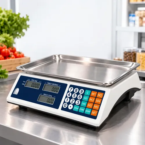 Balanca digital eletronica comercial 40kg precisao comercio