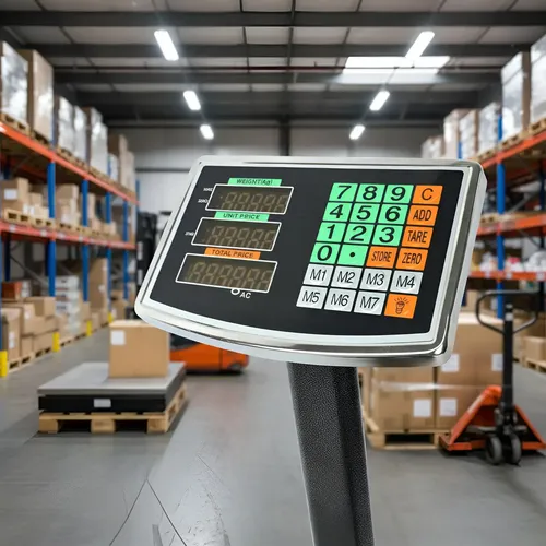 Balança Digital Plataforma 200kg Com Tecla Tara E Zero Led