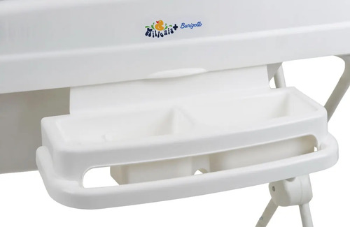 Banheira De Bebê Com Trocador Burigotto Millenia + Branco